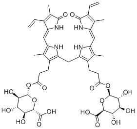 Bilirubin Di-acyl-b-D-glucuronide Struktur