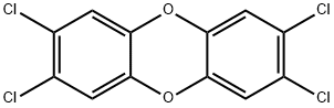 2,3,7,8-TETRACHLORODIBENZO-P-DIOXIN Struktur