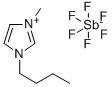 1-BUTYL-3-METHYLIMIDAZOLIUM HEXAFLUOROAN Structure