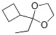 1,3-Dioxolane,  2-cyclobutyl-2-ethyl-