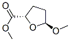 2-Furancarboxylicacid,tetrahydro-5-methoxy-,methylester,(2S-trans)-(9CI) Struktur