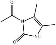 2H-Imidazol-2-one, 1-acetyl-1,3-dihydro-4,5-dimethyl- (9CI) Struktur