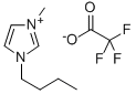 1-BUTYL-3-METHYLIMIDAZOLIUM TRIFLUOROACETATE Struktur