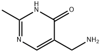 4(1H)-Pyrimidinone, 5-(aminomethyl)-2-methyl- (9CI) Struktur