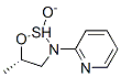 Pyridine, 2-(5-methyl-2-oxido-1,2,3-oxathiazolidin-3-yl)-, (5S)- (9CI) Struktur