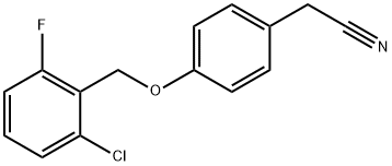 4-(2-CHLORO-6-FLUOROBENZYLOXY)PHENYLACETONITRILE price.