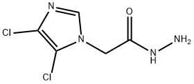 2-(4,5-DICHLORO-1H-IMIDAZOL-1-YL)ETHANOHYDRAZIDE Struktur