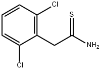 2-(2,6-DICHLOROPHENYL)ETHANETHIOAMIDE Struktur