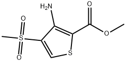 METHYL 3-AMINO-4-(METHYLSULFONYL)THIOPHENE-2-CARBOXYLATE price.