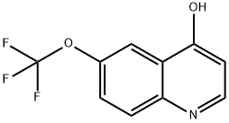 6-(TRIFLUOROMETHOXY)-4-QUINOLINOL Struktur