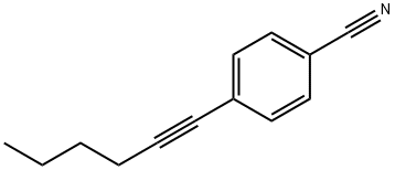 4-HEX-1-YNYLBENZONITRILE Struktur