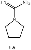 PYRROLIDINE-1-CARBOXIMIDAMIDE HYDROBROMIDE Struktur