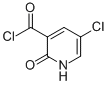 3-Pyridinecarbonylchloride,5-chloro-1,2-dihydro-2-oxo-(9CI) Struktur