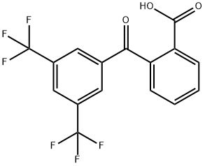 2-[3,5-BIS(TRIFLUOROMETHYL)BENZOYL]BENZOIC ACID price.