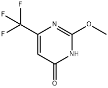 2-Methoxy-6-trifluoroMethyl-3H-pyriMidin-4-one Struktur