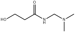 Propanamide, N-[(dimethylamino)methyl]-3-hydroxy- (9CI) Struktur