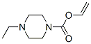 1-Piperazinecarboxylicacid,4-ethyl-,ethenylester(9CI) Struktur