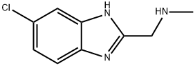 1H-Benzimidazole-2-methanamine,5-chloro-N-methyl-(9CI) Struktur