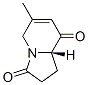 3,8(2H,5H)-Indolizinedione,1,8a-dihydro-6-methyl-,(S)-(9CI) Struktur