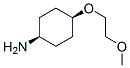 Cyclohexanamine, 4-(2-methoxyethoxy)-, cis- (9CI) Struktur