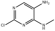 2-chloro-N4-methylpyrimidine-4,5-diamine Struktur