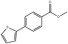 4-THIOPHEN-2-YLBENZOIC ACID METHYL ESTER Struktur