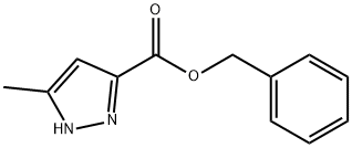 benzyl 5-Methyl-1H-pyrazole-3-carboxylate Struktur