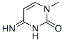 2(1H)-Pyrimidinone,3,4-dihydro-4-imino-1-methyl-,(4E)-(9CI) Struktur