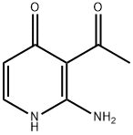 4(1H)-Pyridinone, 3-acetyl-2-amino- (9CI) Struktur