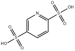 PYRIDINE-2,5-DISULFONIC ACID Struktur