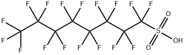 HEPTADECAFLUOROOCTANESULFONIC ACID Structure