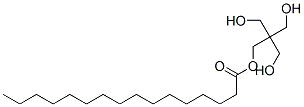 3-hydroxy-2,2-bis(hydroxymethyl)propyl palmitate Struktur