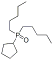 Cyclopentyldipentylphosphine oxide Struktur