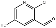 2-CHLORO-5-HYDROXY-3-PYRIDINECARBOXALDEHYDE Struktur