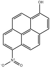 1-nitropyrene-6-ol Struktur