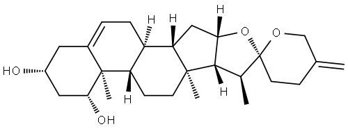 NEORUSCOGENIN Struktur