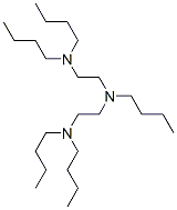 Butyliminobis(ethylene)bis(dibutylamine) Struktur