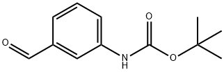 (3-FORMYL-PHENYL)-CARBAMIC ACID TERT-BUTYL ESTER Struktur