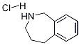 2,3,4,5-Tetrahydro-1H-2-benzazepine hydrochloride Struktur