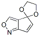 Spiro[4H-cyclopent[c]isoxazole-4,2-[1,3]dioxolane] (9CI) Struktur