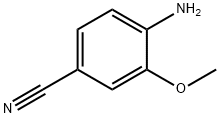 Benzonitrile, 4-amino-3-methoxy- (9CI) Struktur