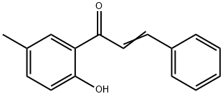 1-(2-HYDROXY-5-METHYLPHENYL)-3-PHENYLPROP-2-EN-1-ONE Struktur