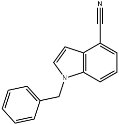 1-benzyl-1H-indole-4-carbonitrile(SALTDATA: FREE) Struktur