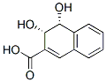 2-Naphthalenecarboxylic acid, 3,4-dihydro-3,4-dihydroxy-, cis- (9CI) Struktur