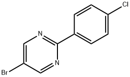 Pyrimidine, 5-bromo-2-(4-chlorophenyl)- (9CI) Struktur