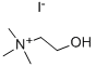 CHOLINE IODIDE Struktur