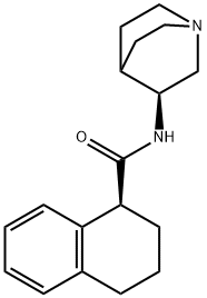 (1S)-N-(3S)-1-アザビシクロ[2.2.2]オクト-3-イル-1,2,3,4-テトラヒドロ-1-ナフタレンカルボキサミド