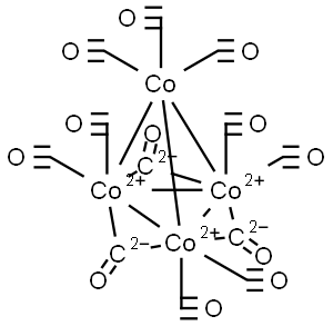 DODECACARBONYLTETRACOBALT Struktur