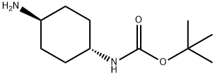 TRANS-N-BOC-1,4-CYCLOHEXANEDIAMINE Struktur