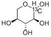 L-[1-13C]XYLOSE Struktur